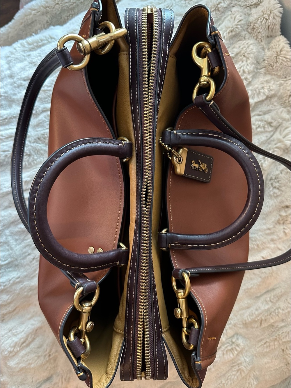 Coach Rogue 39 Colorblock HTF - Picture 5 of 16